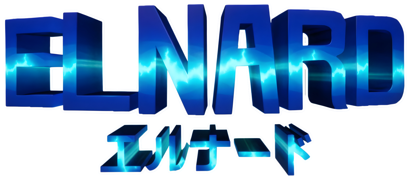 Elnard, the Japanese title logo