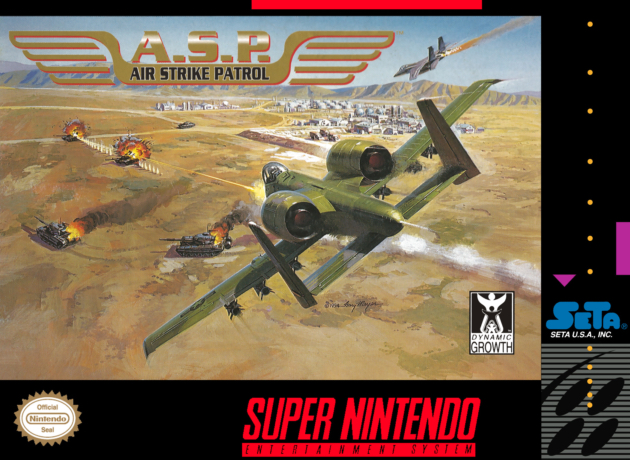 A.S.P Air Strike Patrol, North American front cover