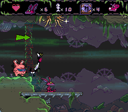 Gameplay in one of the game's varied levels