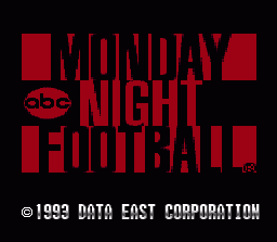 ABC Monday Night Football title screen