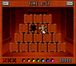 One of the mini games