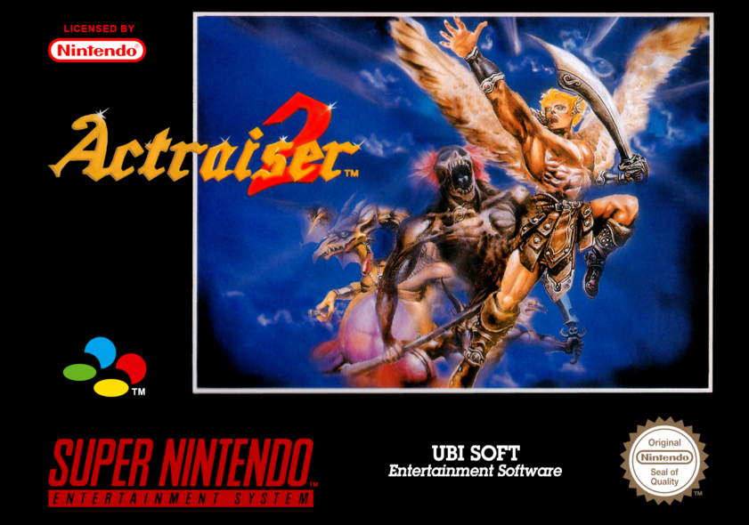 ActRaiser 2, EU front cover