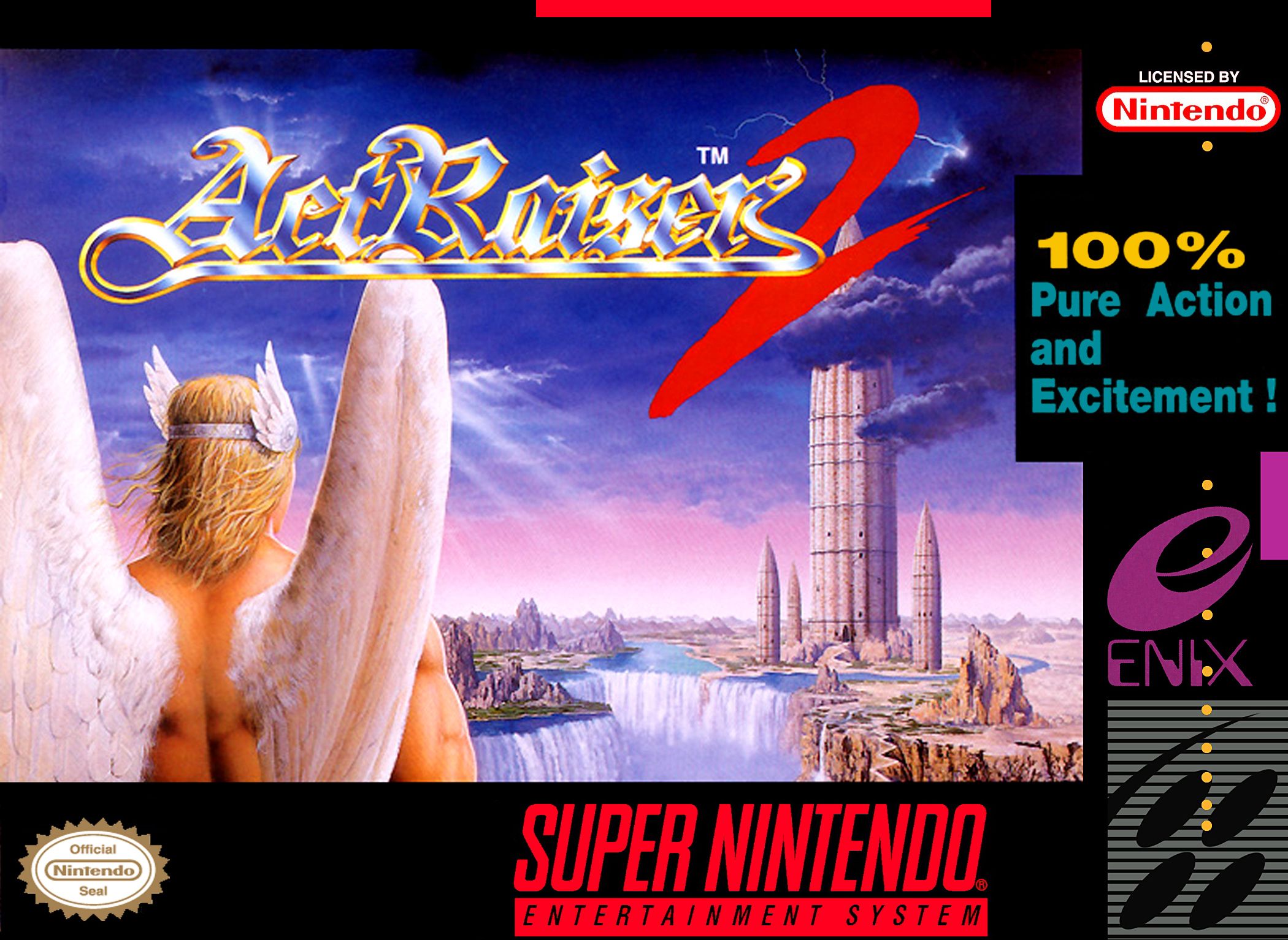 ActRaiser 2, US front cover