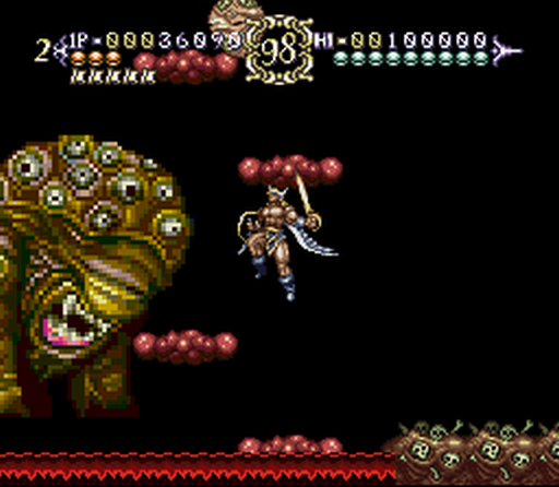 ActRaiser 2 boss fight