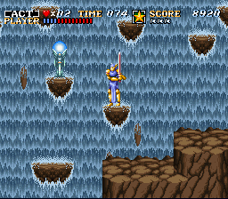 The detailed sprite work in the action levels