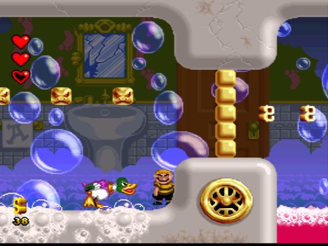 The bathroom level