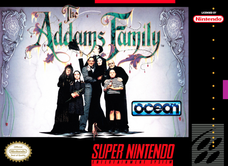 The Addams Family, front cover