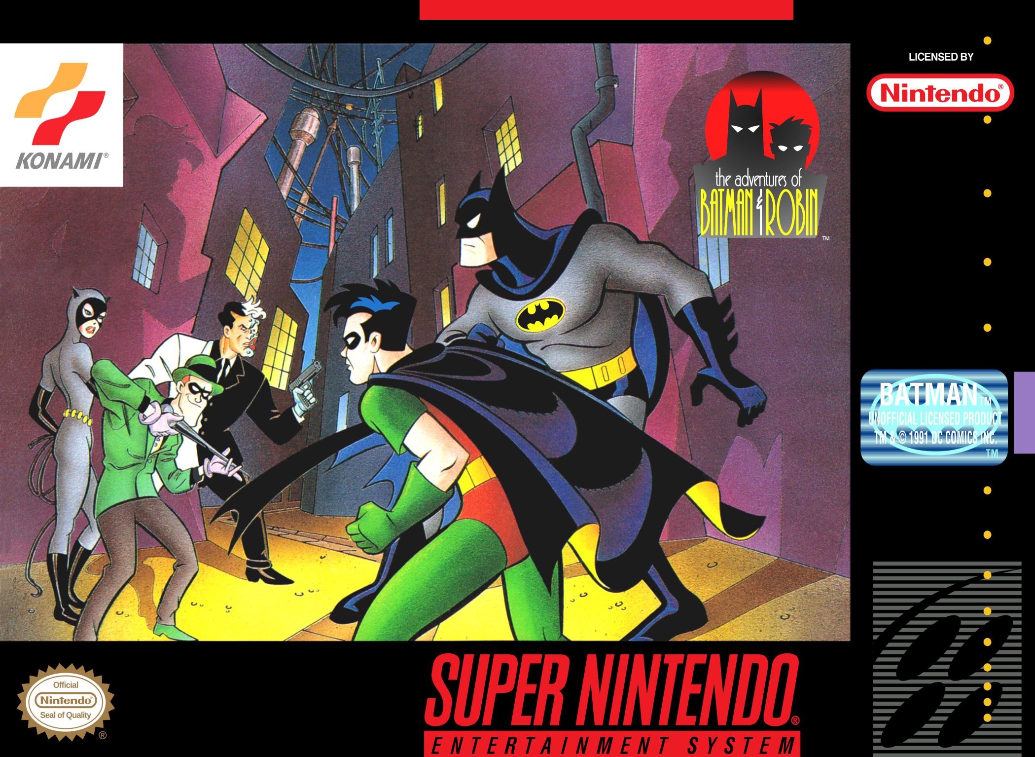 The Adventures of Batman & Robin, front cover