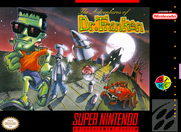 The Adventures of Dr. Franken, US front cover
