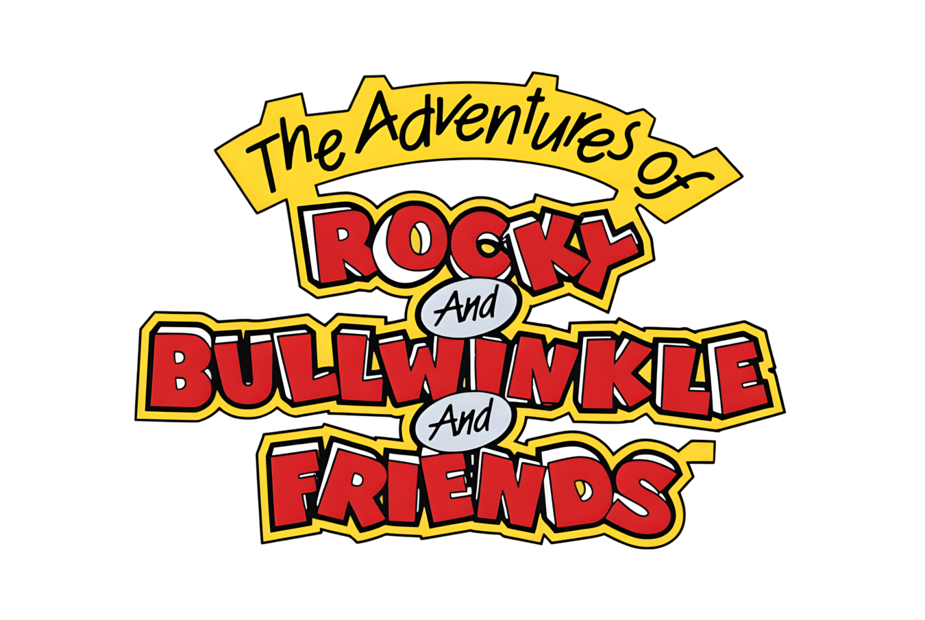 The Adventures of Rocky and Bullwinkle and Friends logo