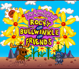 The Adventures of Rocky and Bullwinkle and Friends title screen