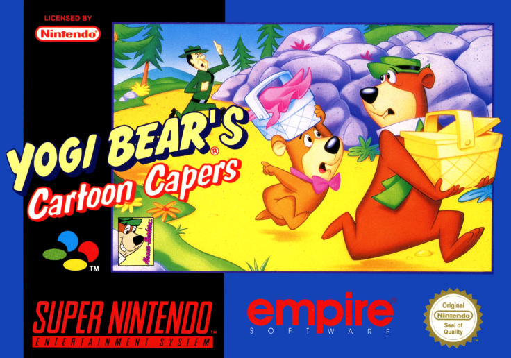 Adventures of Yogi Bear, EU front cover