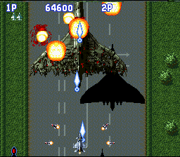 One of the game's bosses