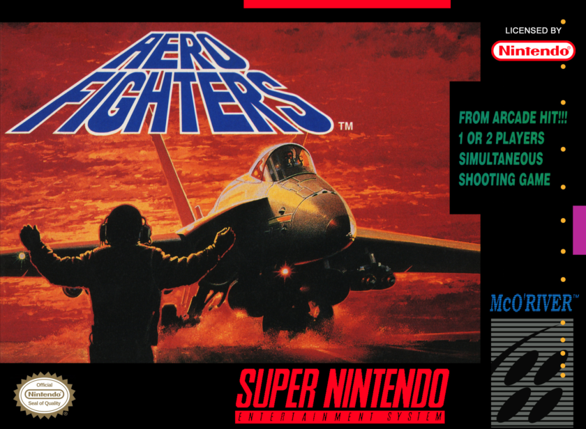 Aero Fighters, front cover